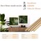 DACRI HOME Magnetic Poster Hanger Frame - Wooden Poster Hanger of Premium Teak Wood, Strong Magnets for Easy Hanging Posters Maps Prints Pictures Scrolls Wall Art 11x14 11x17 (11 inch, Teak)